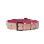 Halter Ego Rosé Lumière Leather Dog Collar - Equiluxe Tack