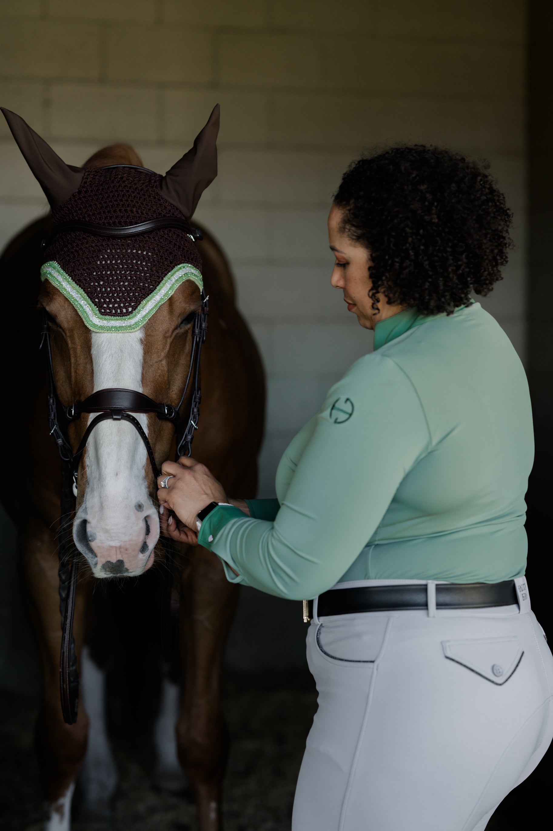 Halter Ego Roxana - Long Sleeve Riding Shirt - Halter Ego® - Equiluxe Tack