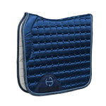 Halter Ego Satin Classic Dressage Saddle Pad (Cob) - Prussian Blue - Halter Ego® - Equiluxe Tack