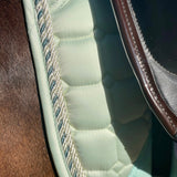 Halter Ego Satin Classic Dressage Saddle Pad - Mint Sorbet - Halter Ego® - Equiluxe Tack