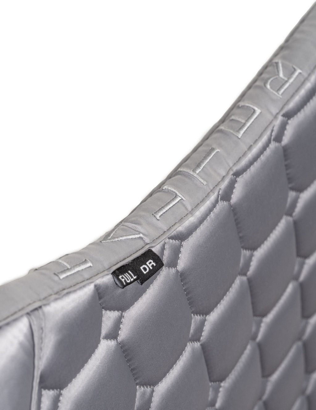 Halter Ego Satin Classic Dressage Saddle Pad - Platinum - Halter Ego® - Equiluxe Tack