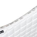 Halter Ego Satin Classic Dressage Saddle Pad - White - Equiluxe Tack