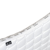 Halter Ego Satin Classic Jump Competition Saddle Pad - White - Halter Ego® - Equiluxe Tack