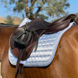 Halter Ego Satin Classic Jump Saddle Pad - Lavender Mist - Halter Ego® - Equiluxe Tack