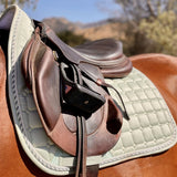 Halter Ego Satin Classic Jump Saddle Pad - Mint Sorbet - Halter Ego® - Equiluxe Tack