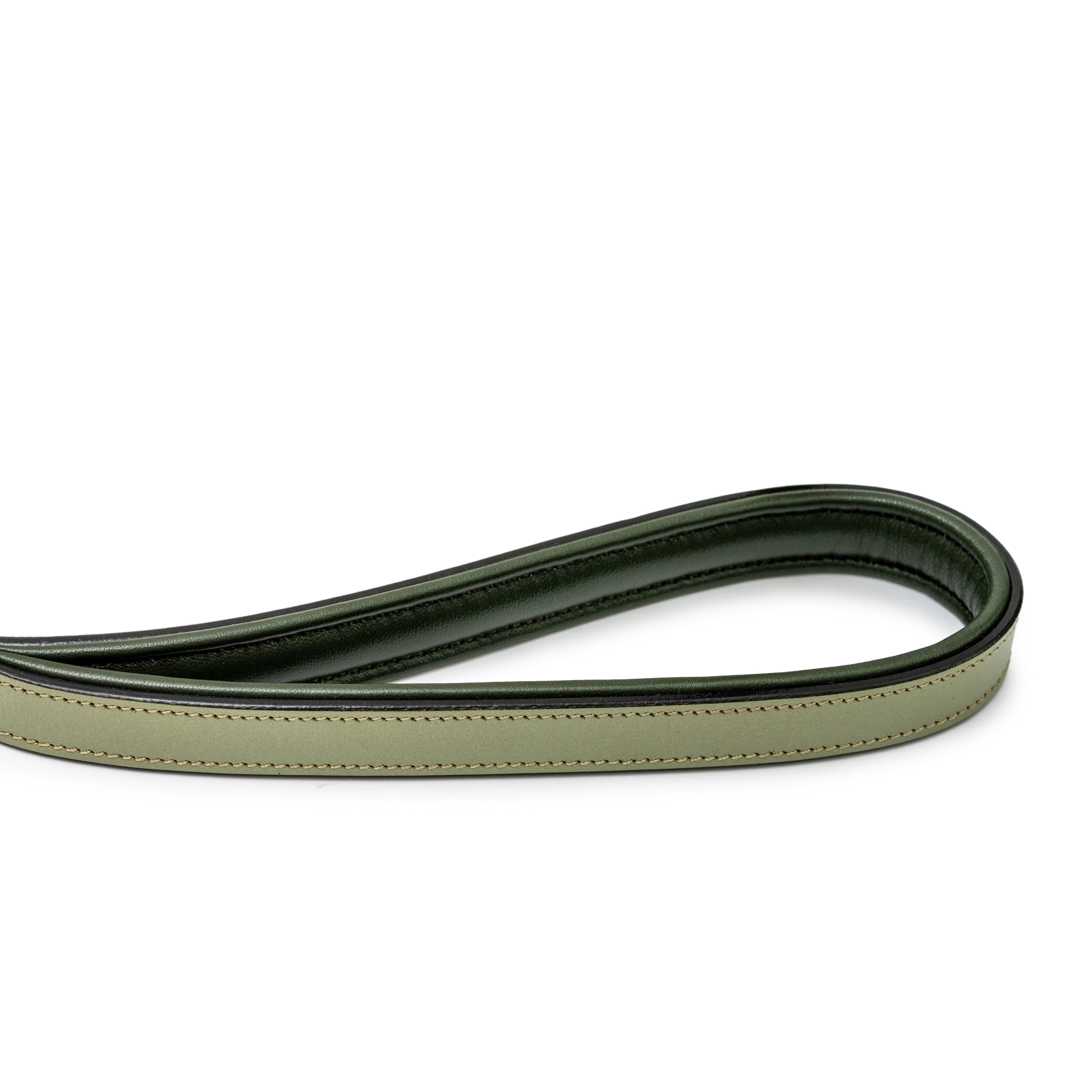 Halter Ego Sea Glass Leather Dog Leash - Equiluxe Tack