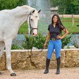 Halter Ego Tara - Short Sleeve Lace Competition Shirt - 10 Colors - Halter Ego® - Equiluxe Tack