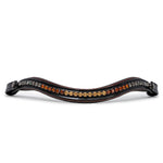 Halter Ego The Aachen Rolled Black Patent Leather Double Bridle - Equiluxe Tack