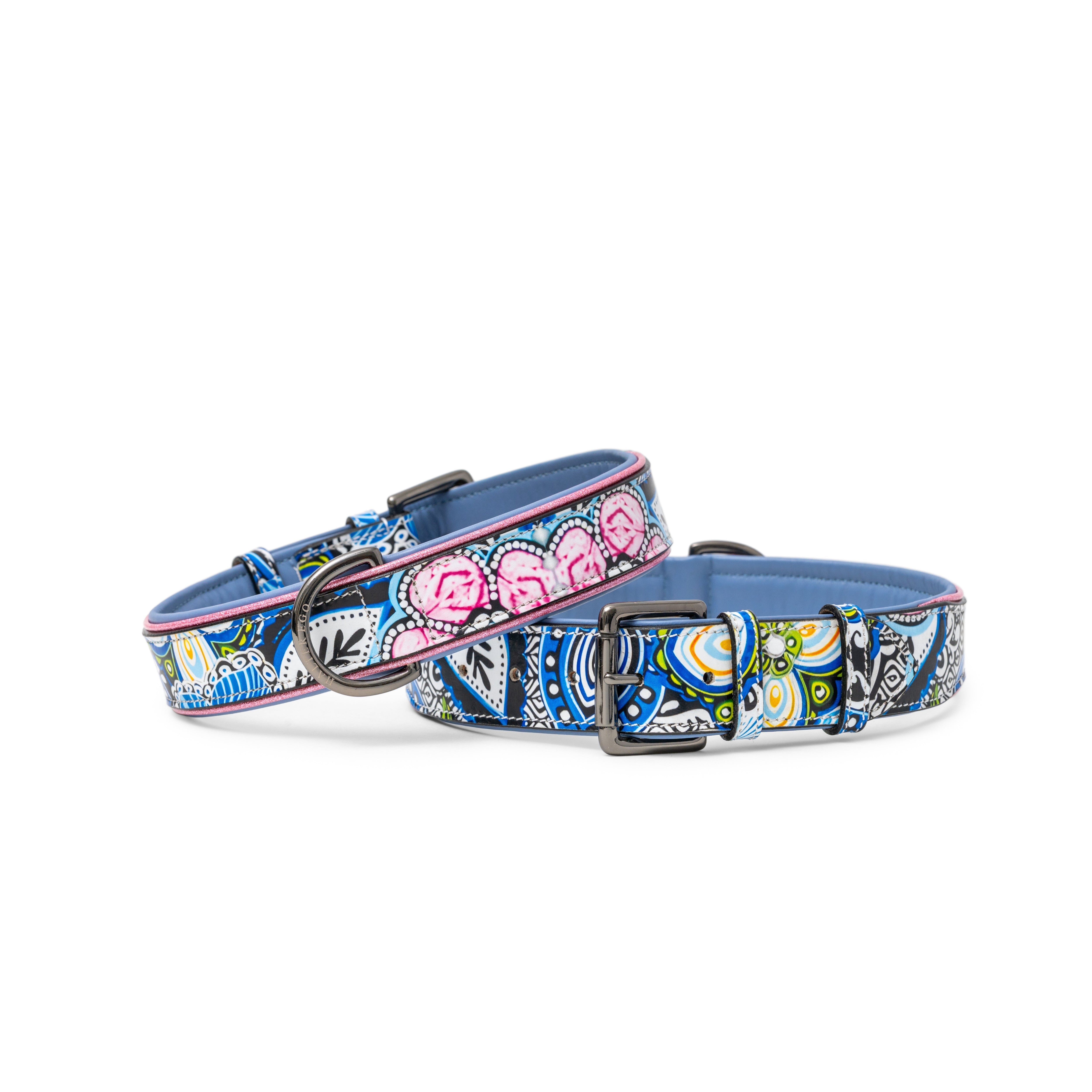 Halter Ego The Blossom Leather Dog Collar - Equiluxe Tack