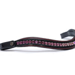 Halter Ego The Bordeaux Black Patent Leather Snaffle Bridle - Halter Ego® - Equiluxe Tack