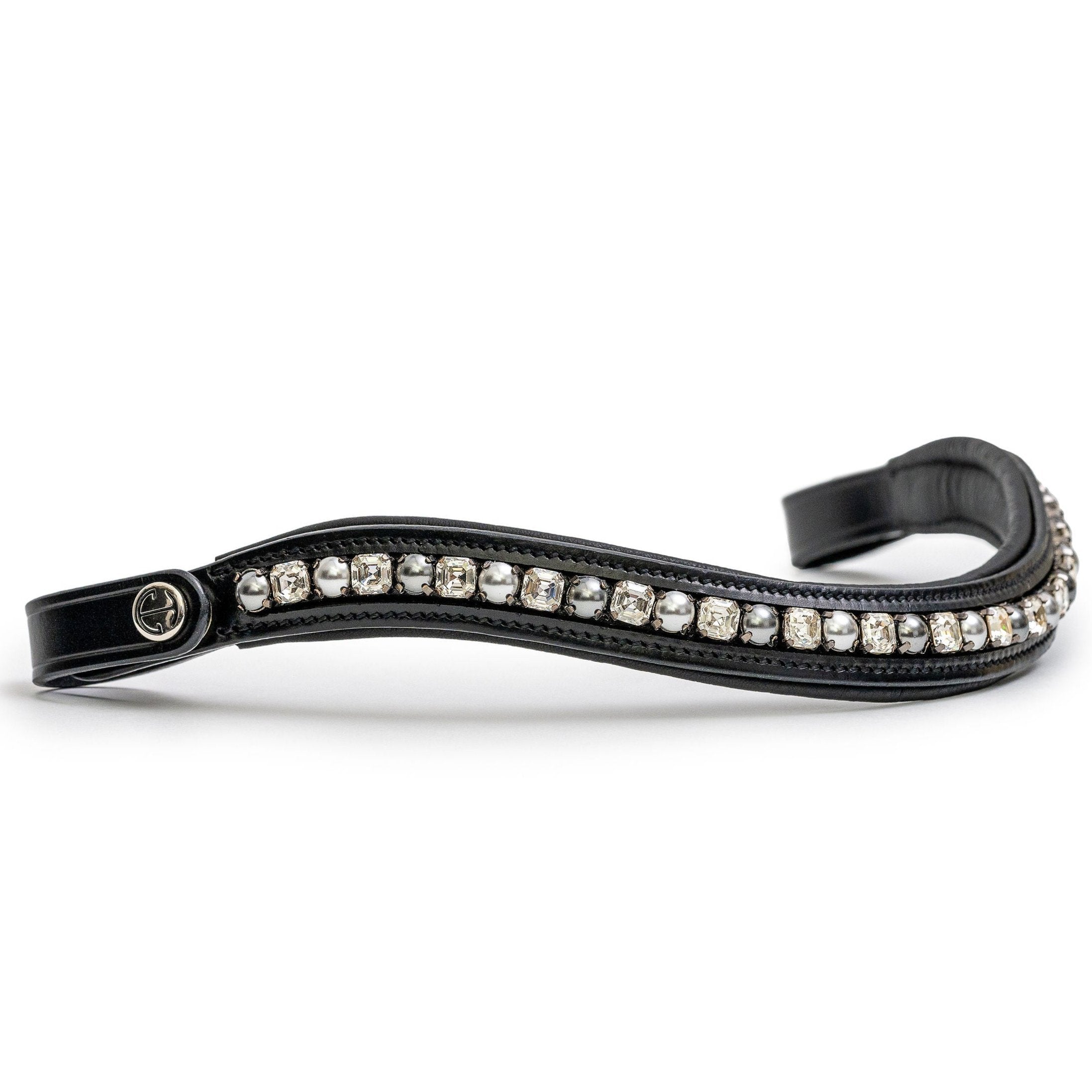 Halter Ego The Brixton Snaffle Bridle - Black Leather Anatomical Snaffle Bridle - Halter Ego® - Equiluxe Tack