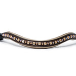 Halter Ego The Champagne Black Leather Snaffle Bridle - Halter Ego® - Equiluxe Tack