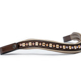 Halter Ego The Champagne Black Leather Snaffle Bridle - Halter Ego® - Equiluxe Tack