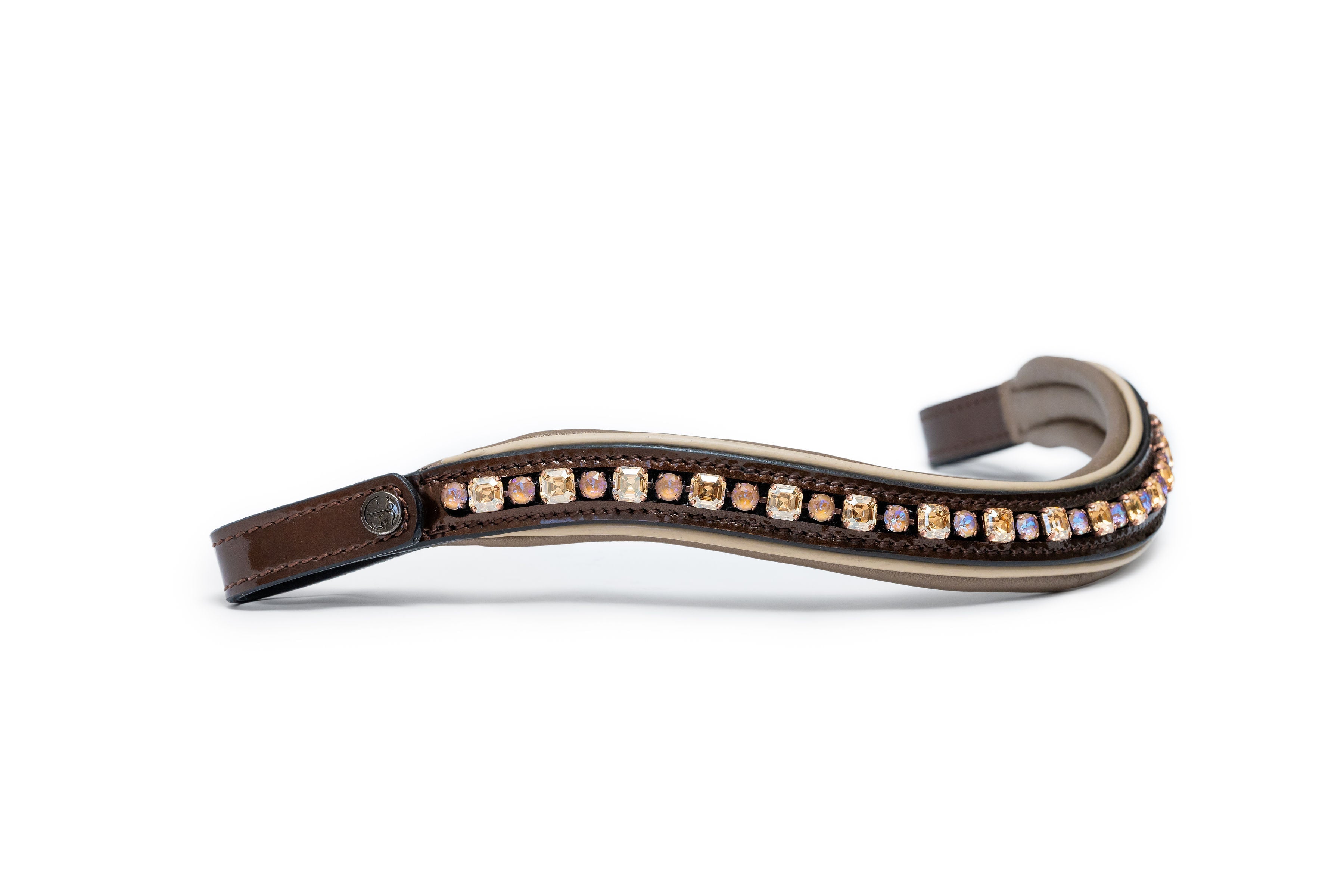 Halter Ego The Champagne Black Leather Snaffle Bridle - Halter Ego® - Equiluxe Tack