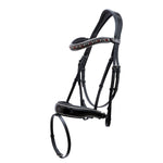 Halter Ego The Champs - Élysées Black Patent Leather Snaffle Bridle - Halter Ego® - Equiluxe Tack