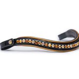 Halter Ego The Chevalier Black Patent Leather Snaffle Bridle - Halter Ego® - Equiluxe Tack