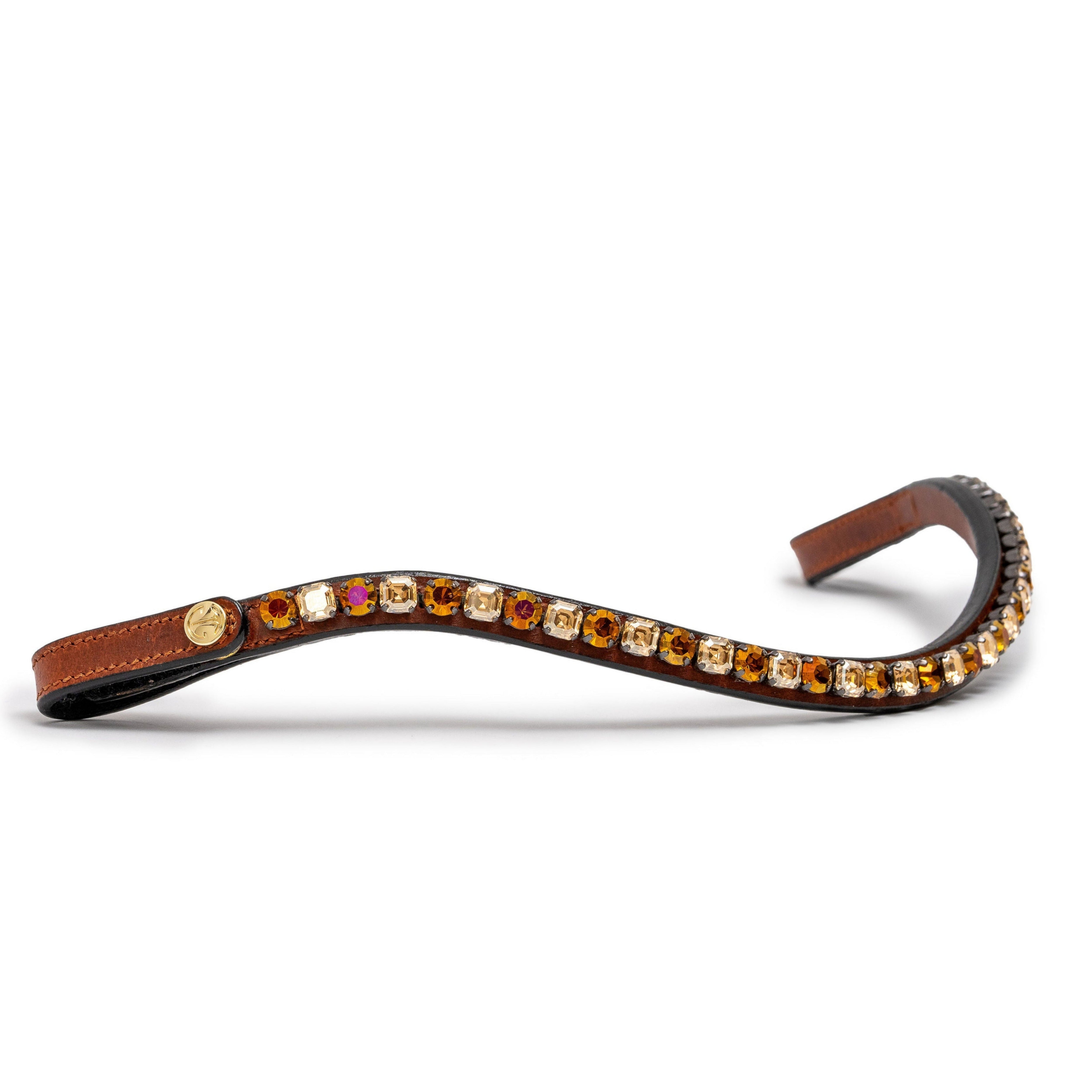 Halter Ego The Dakar - Cognac Leather Snaffle Bridle - Equiluxe Tack