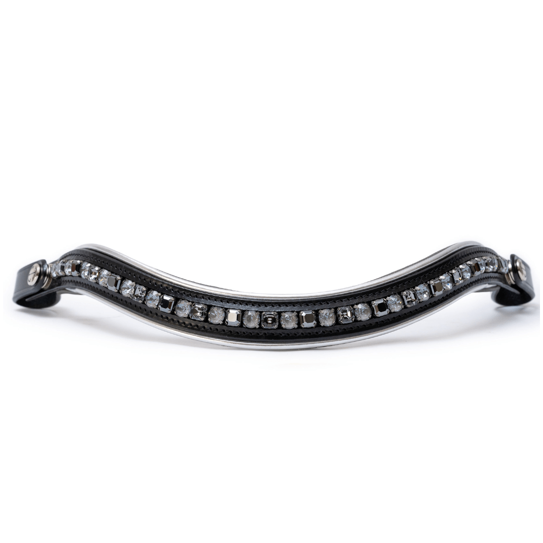 Halter Ego The Eiffel Tower Black Leather Snaffle Bridle - Halter Ego® - Equiluxe Tack
