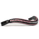 Halter Ego The Ellie Black Patent Leather Snaffle Bridle With Removable Flash - Equiluxe Tack