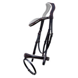 Halter Ego The Liberty Navy Leather Jumper Bridle - Halter Ego® - Equiluxe Tack