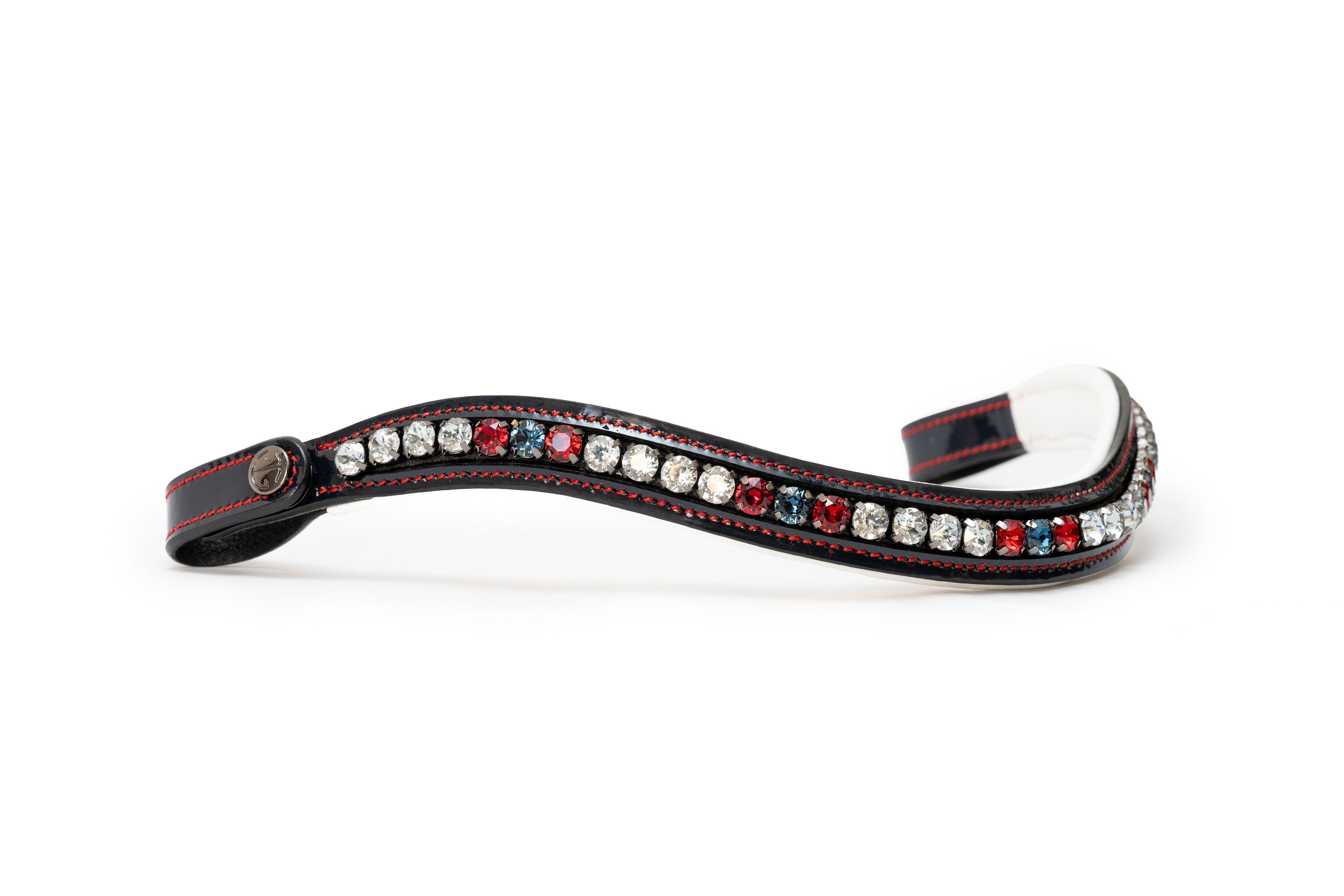Halter Ego The Liberty Navy Leather Jumper Bridle - Halter Ego® - Equiluxe Tack