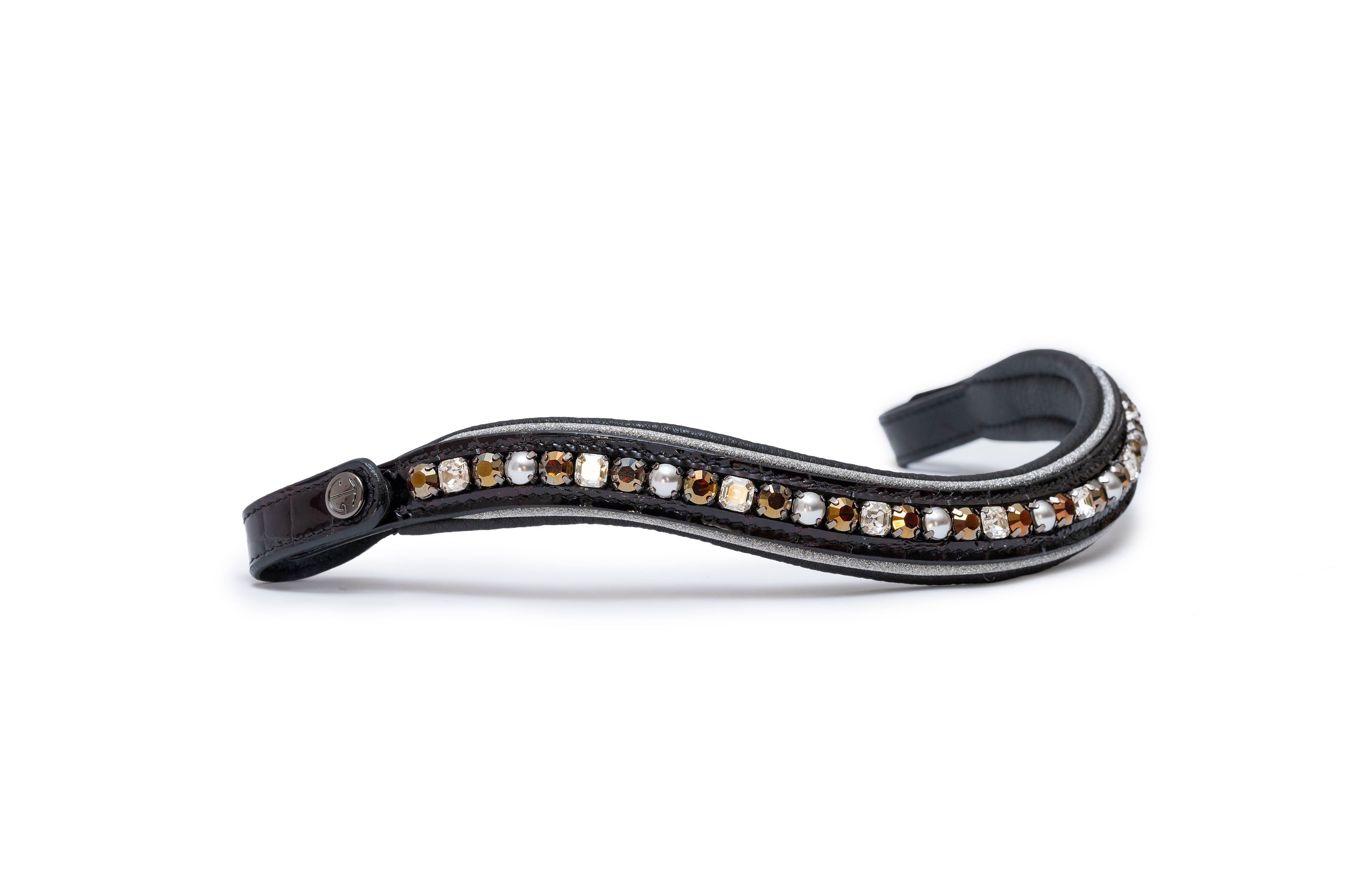 Halter Ego The Marquise Black Leather Snaffle Bridle - Halter Ego® - Equiluxe Tack
