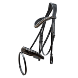 Halter Ego The Marquise Black Leather Snaffle Bridle - Halter Ego® - Equiluxe Tack