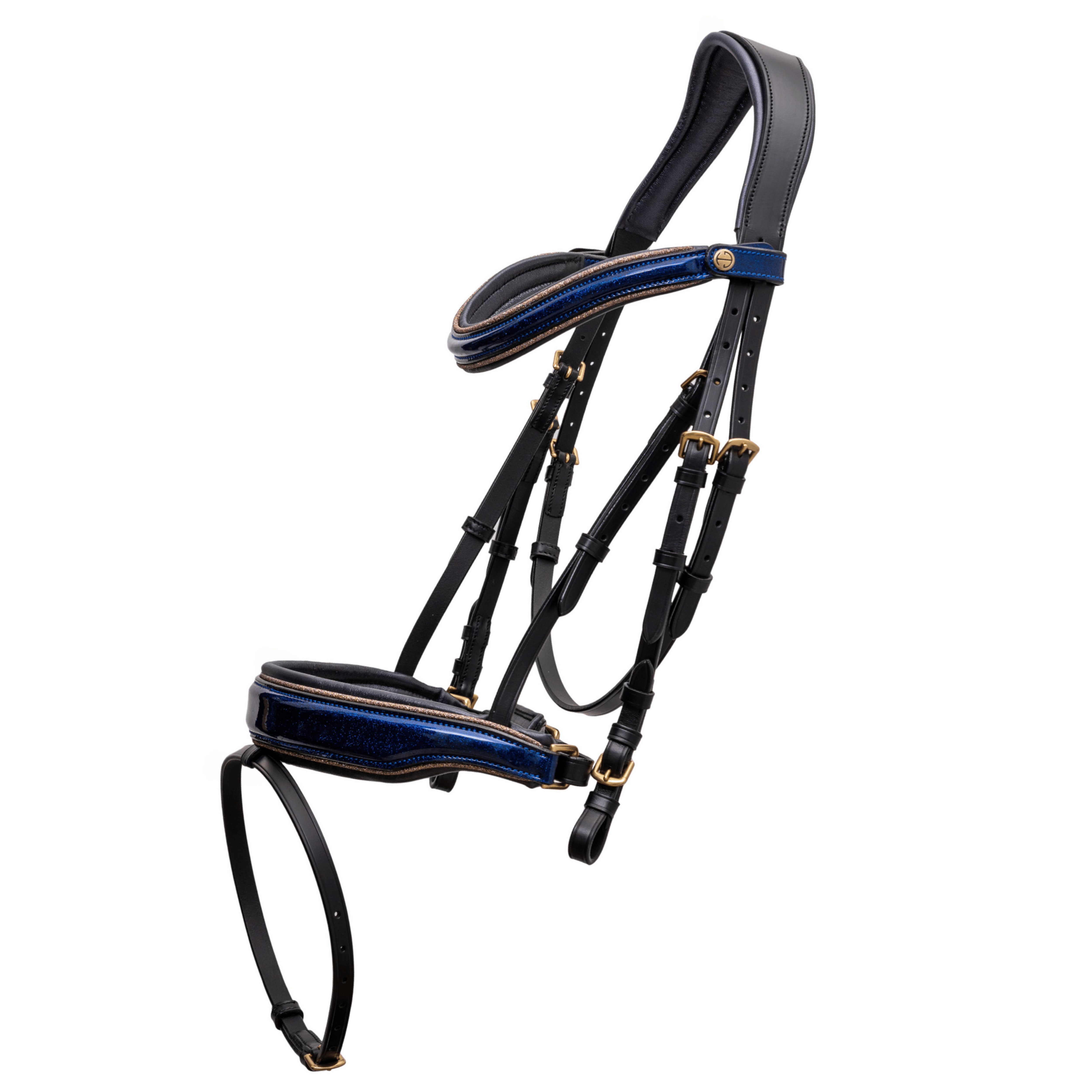 Halter Ego The Revolution Cobalt Blue Snaffle Bridle - Halter Ego® - Equiluxe Tack