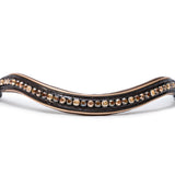 Halter Ego The Sun King Brown Patent Leather Snaffle Bridle - Halter Ego® - Equiluxe Tack