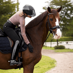Halter Ego Valentina Black Patent Sparkle Snaffle Bridle - Equiluxe Tack