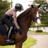 Halter Ego Valentina Black Patent Sparkle Snaffle Bridle - Equiluxe Tack