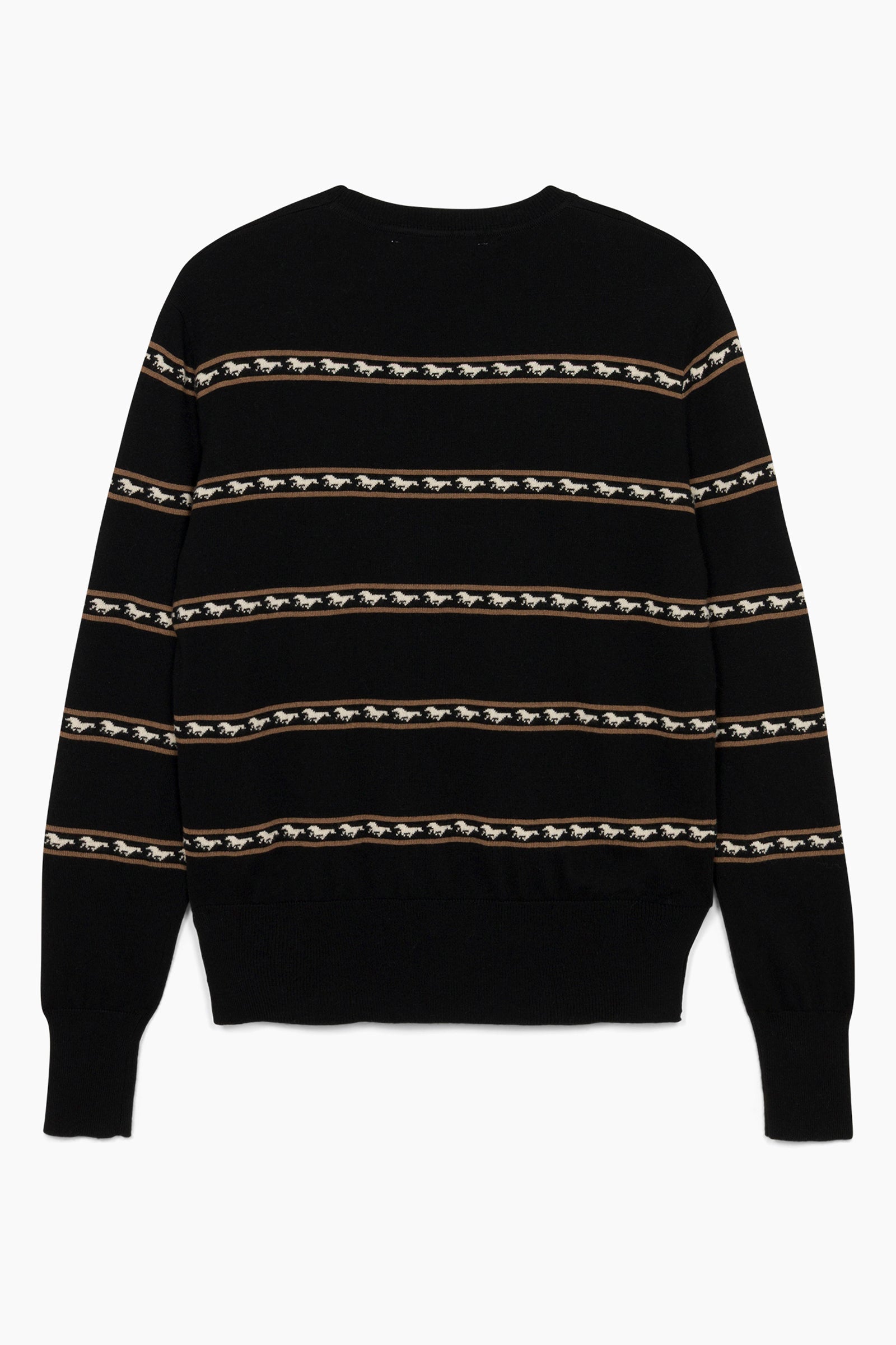 Hannah Childs Adi Running Horses Crew Neck Sweater Tee - Equiluxe Tack