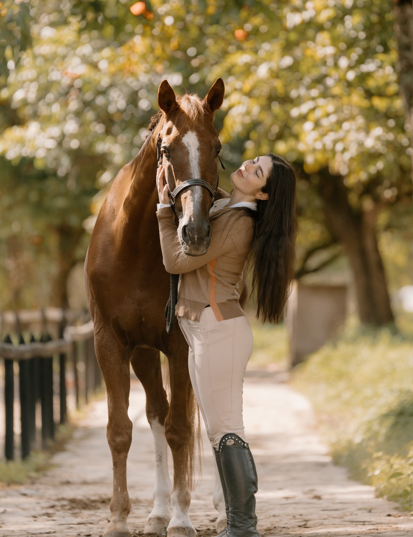 Hannah Childs Angelina Herringbone Stripe Sweater - Hannah Childs Lifestyle - Equiluxe Tack