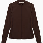Hannah Childs Cameron Rib Mock Neck Performance Top - Hannah Childs Lifestyle - Equiluxe Tack
