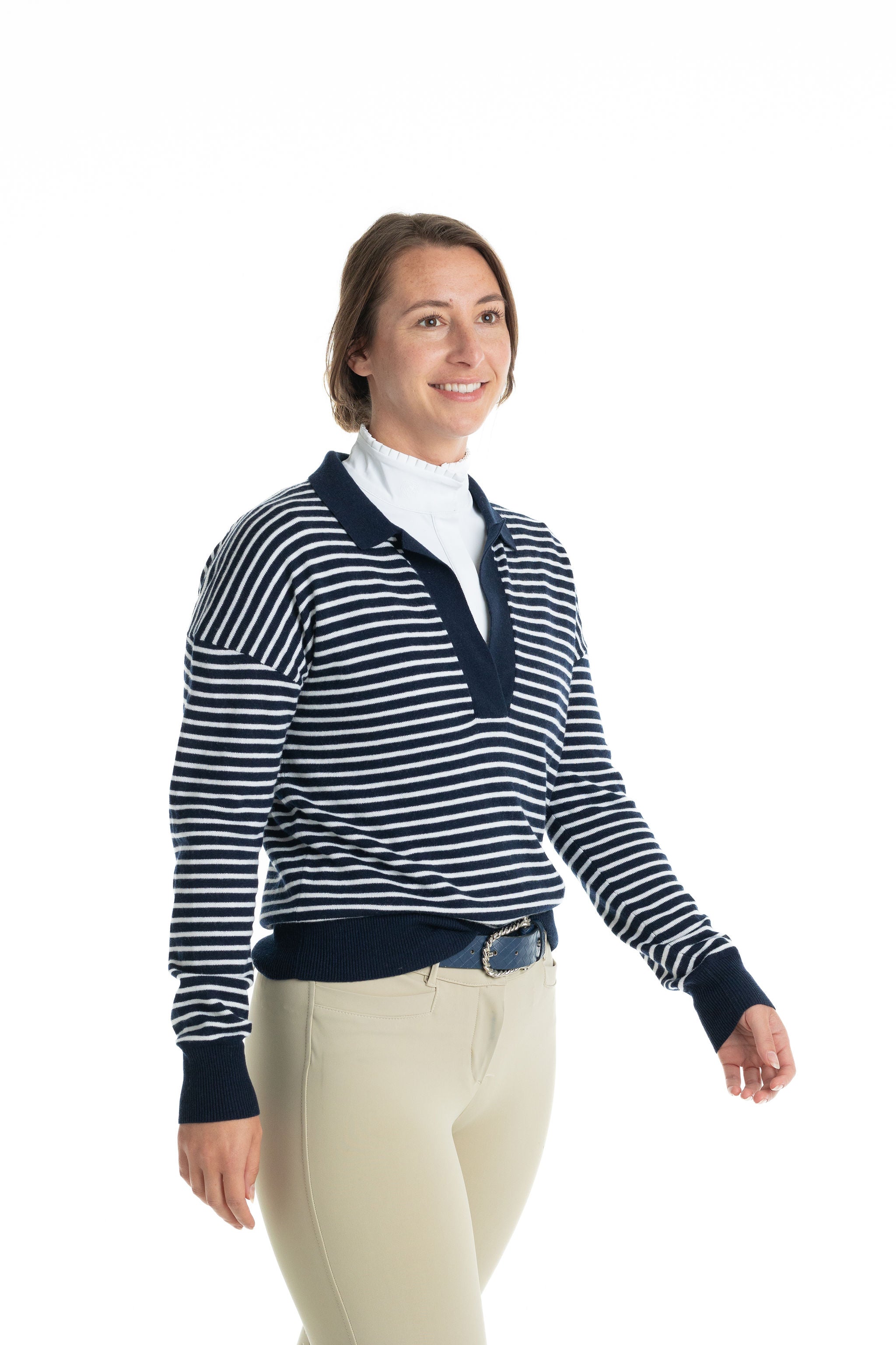 Hannah Childs Carly Polo Sweater - Hannah Childs Lifestyle - Equiluxe Tack