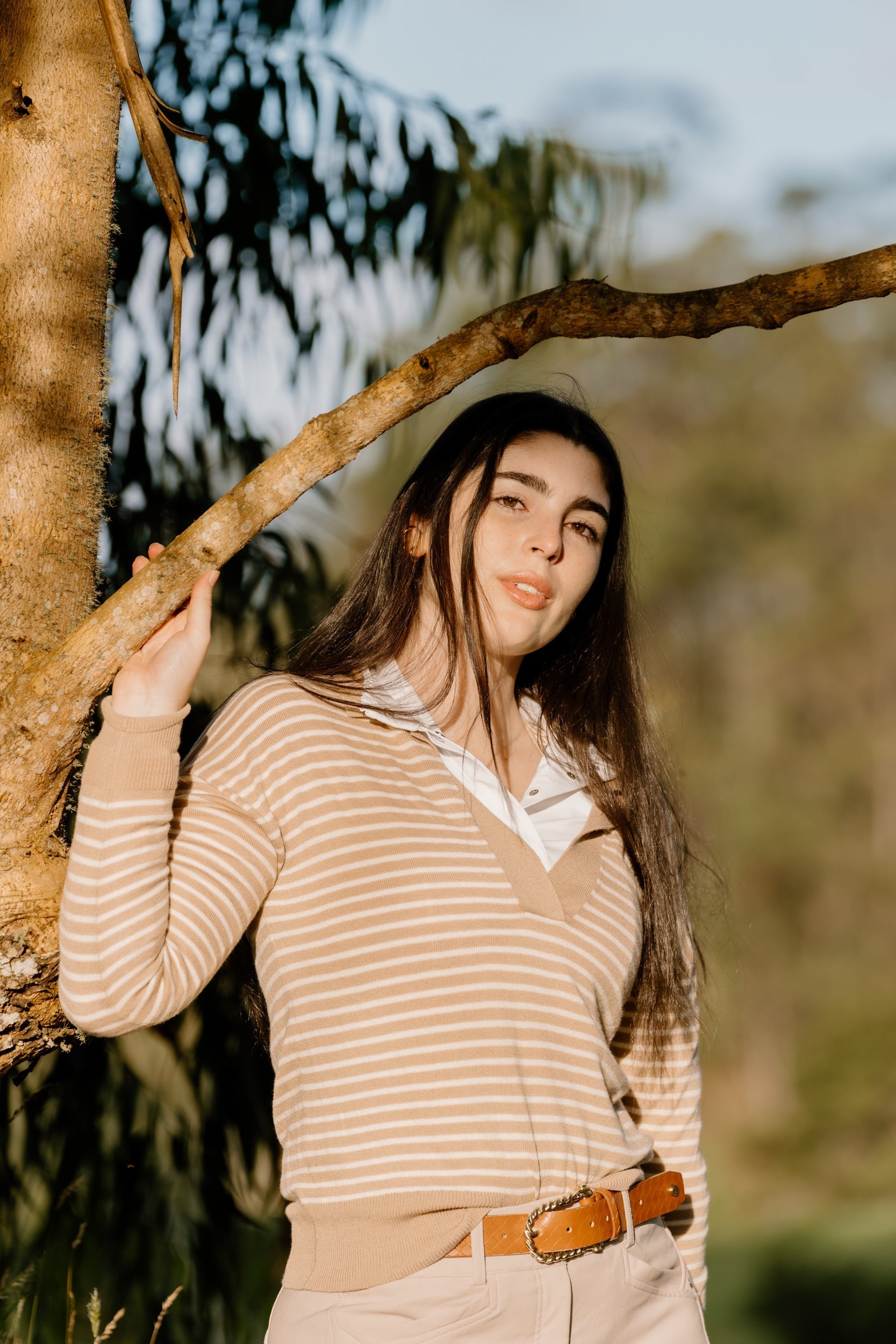 Hannah Childs Carly Polo Sweater - Hannah Childs Lifestyle - Equiluxe Tack