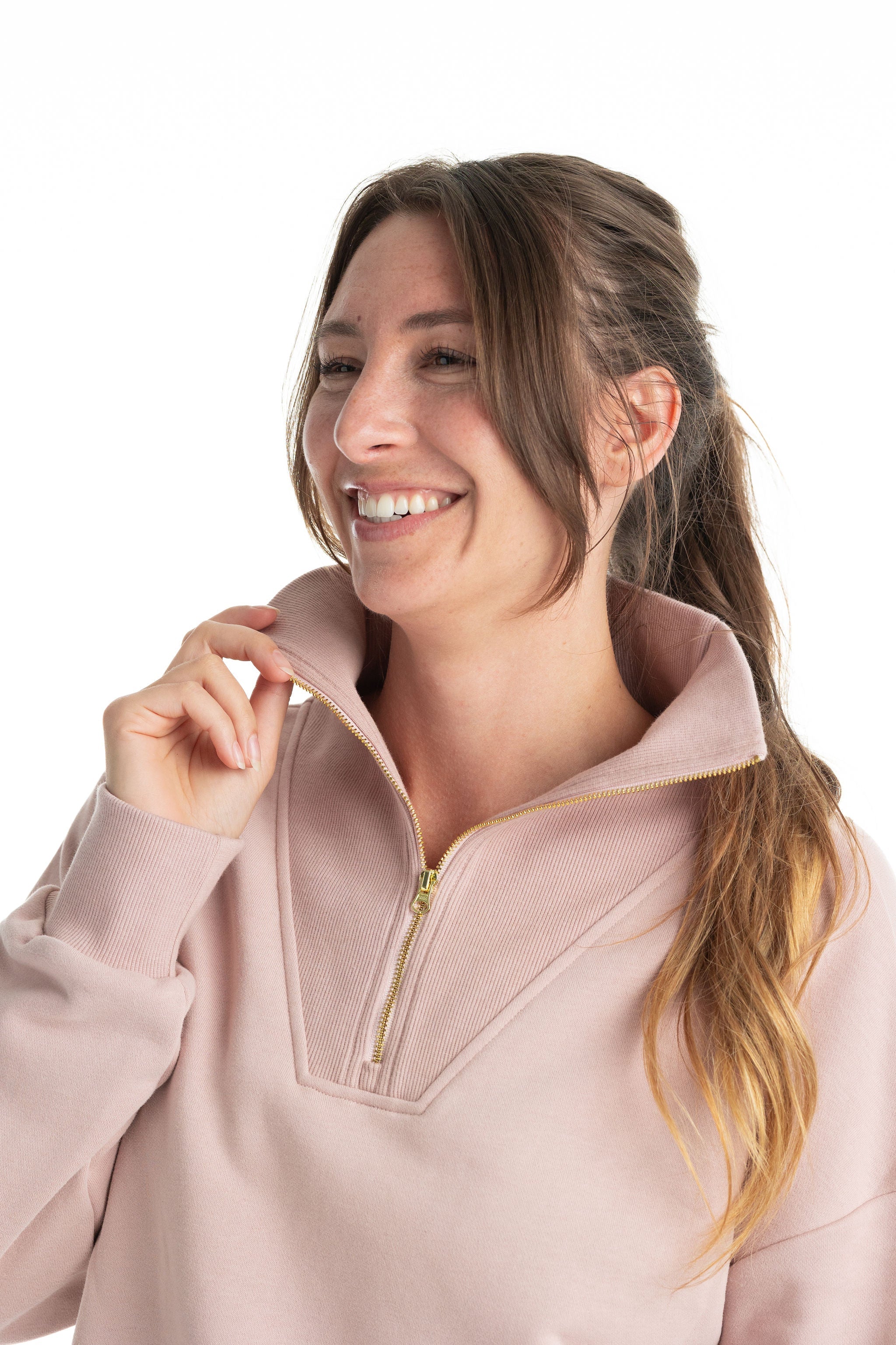 Hannah Childs Charlie 1/4 Zip Warm Up - Hannah Childs Lifestyle - Equiluxe Tack