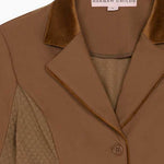 Hannah Childs Classica Mesh Piped Show Coat - Equiluxe Tack