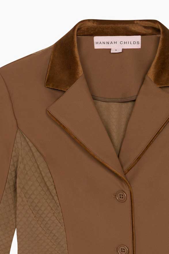 Hannah Childs Classica Mesh Piped Show Coat - Equiluxe Tack