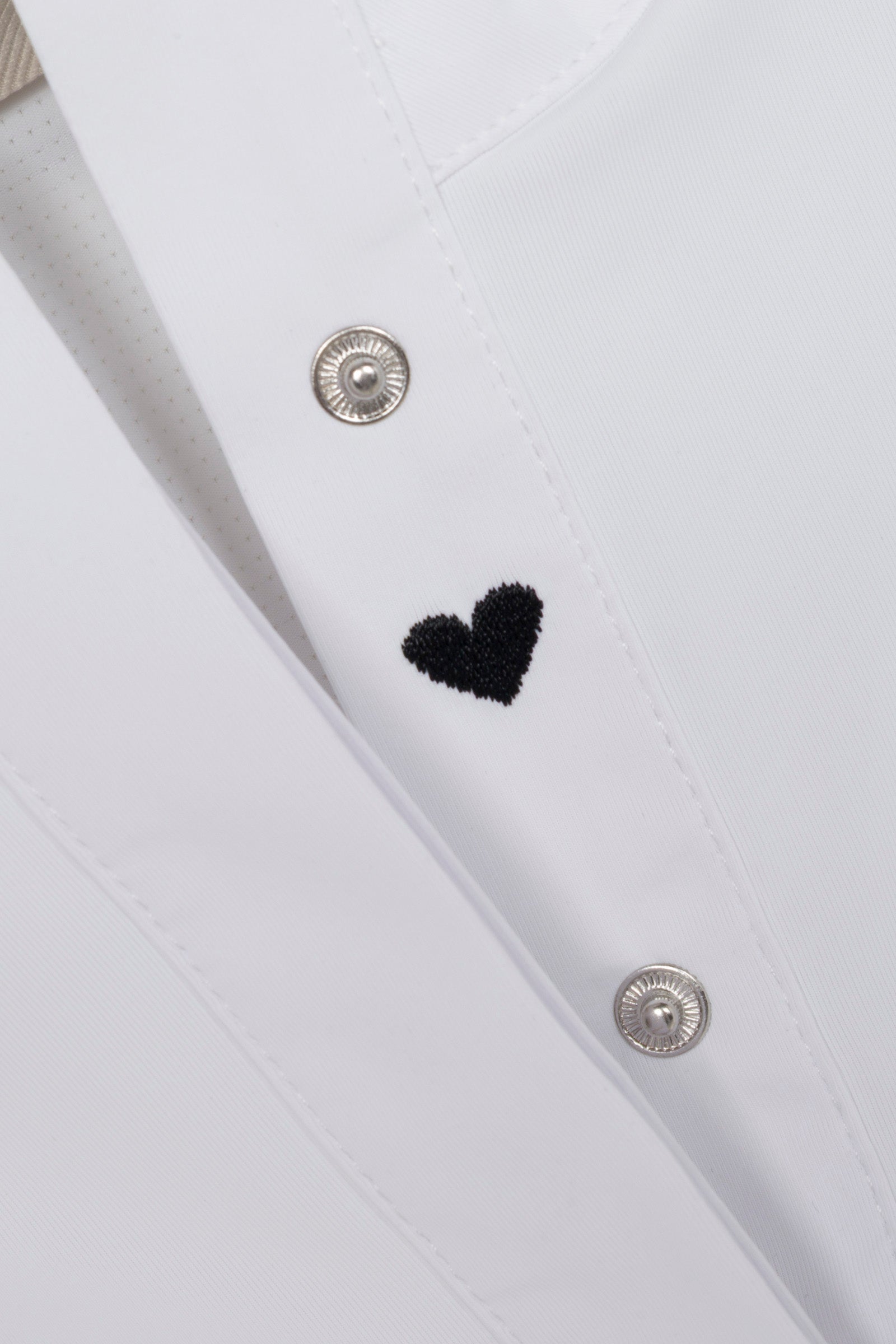 Hannah Childs Constance Heart Horse LS Show Shirt - Equiluxe Tack