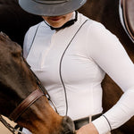 Hannah Childs Constance Scallop LS Show Shirt - Hannah Childs Lifestyle - Equiluxe Tack