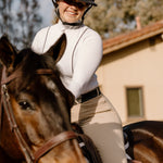 Hannah Childs Constance Scallop LS Show Shirt - Hannah Childs Lifestyle - Equiluxe Tack