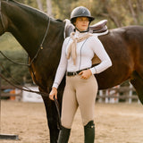 Hannah Childs Constance Scallop LS Show Shirt - Hannah Childs Lifestyle - Equiluxe Tack