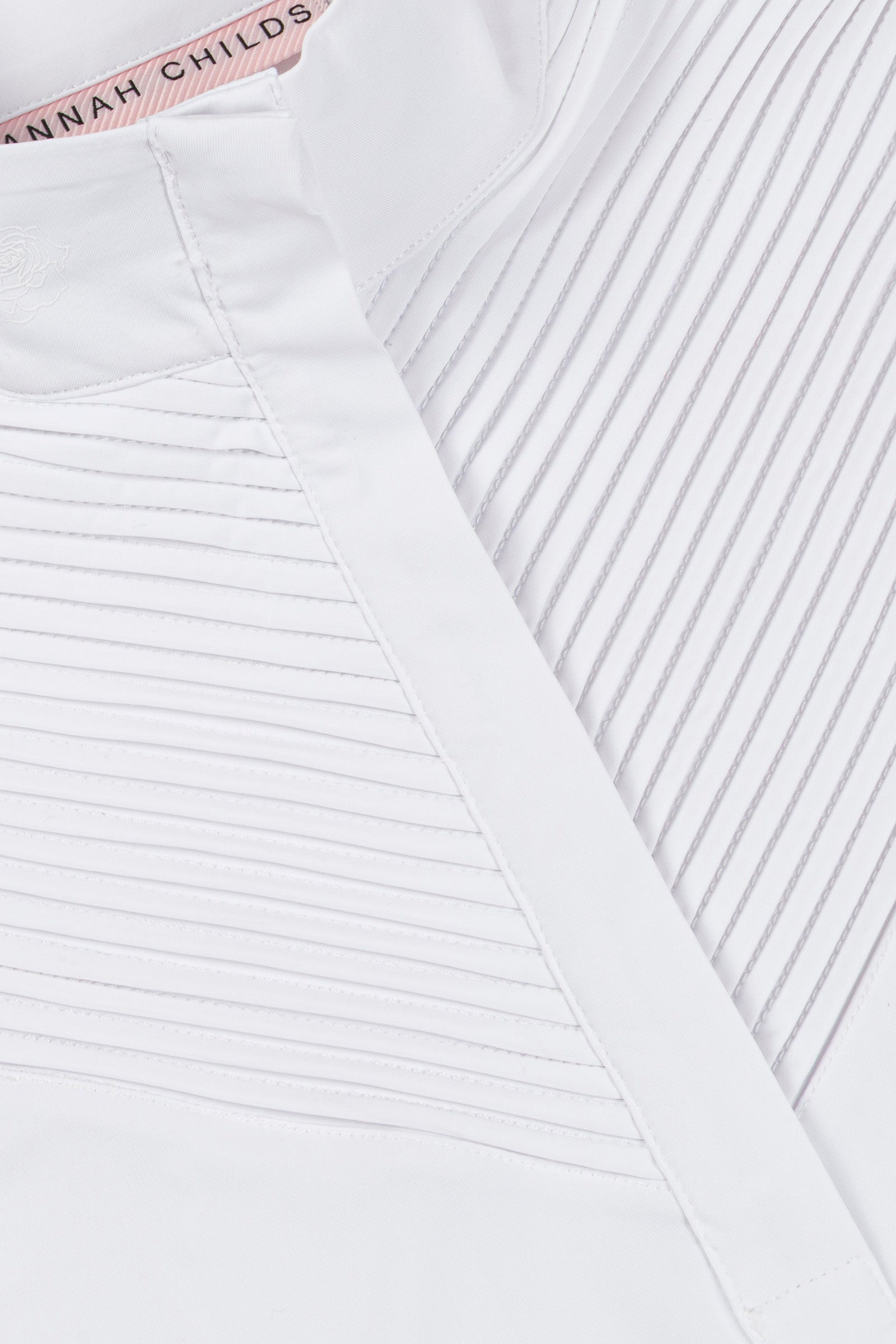 Hannah Childs Ellie Pleated LS Show Shirt - Hannah Childs Lifestyle - Equiluxe Tack