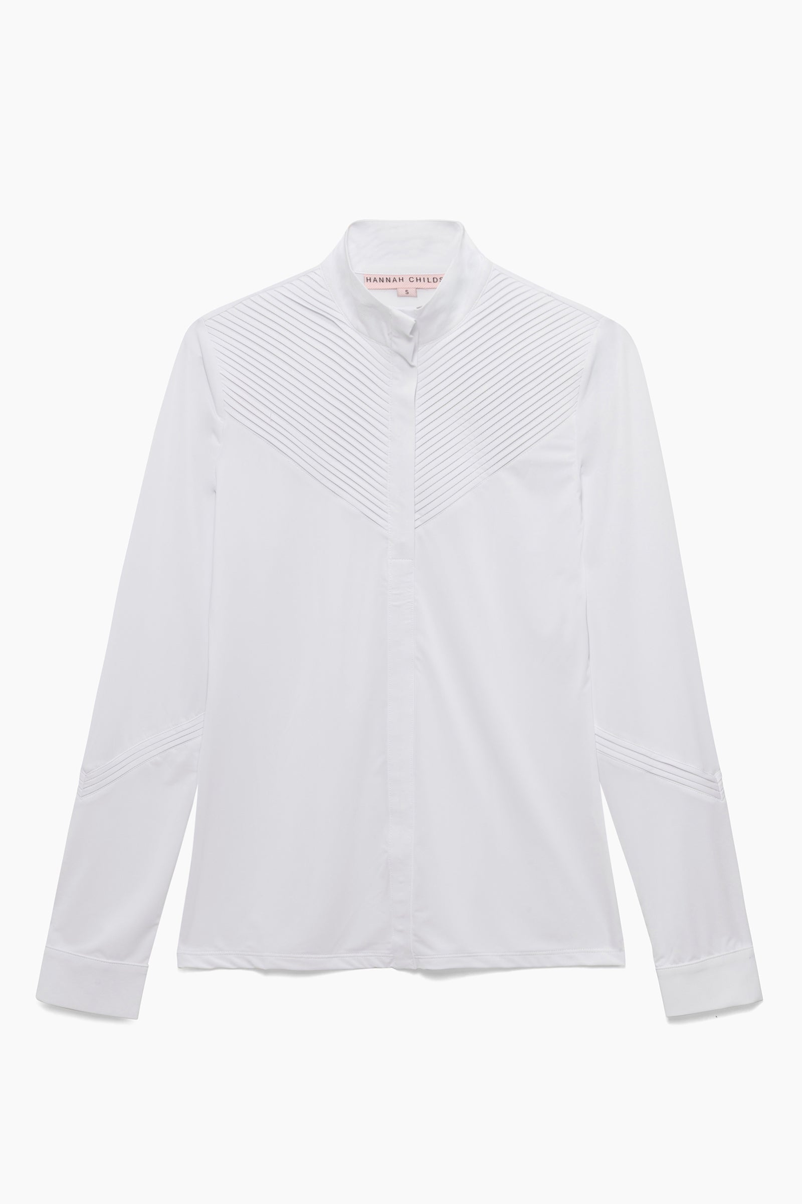 Hannah Childs Ellie Pleated LS Show Shirt - Hannah Childs Lifestyle - Equiluxe Tack