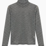 Hannah Childs Farrah Gingham Turtleneck Training Top - Equiluxe Tack
