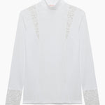 Hannah Childs Farrah Lace Turtleneck Training Top - Equiluxe Tack