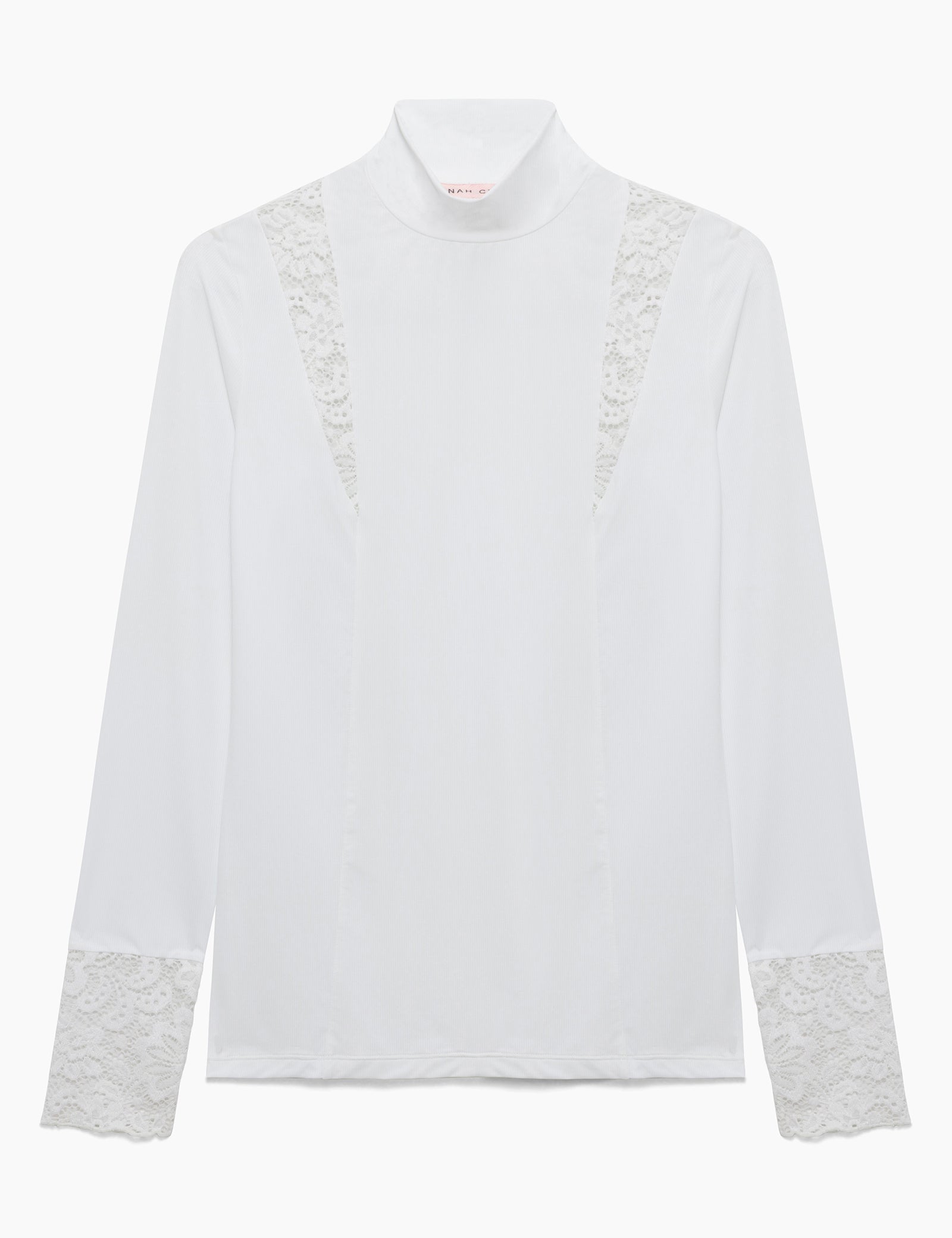 Hannah Childs Farrah Lace Turtleneck Training Top - Equiluxe Tack