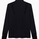 Hannah Childs Farrah Lace Turtleneck Training Top - Equiluxe Tack