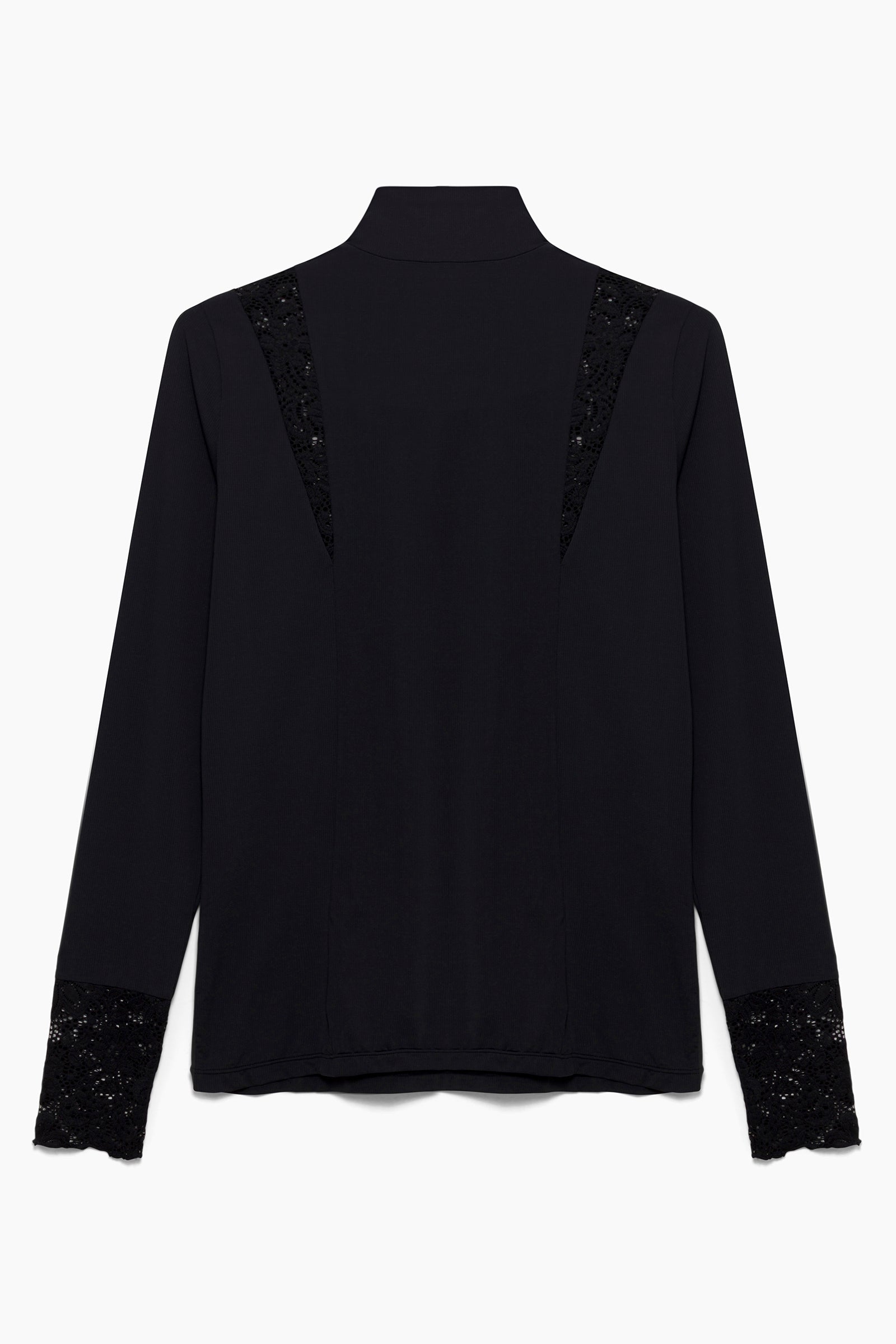 Hannah Childs Farrah Lace Turtleneck Training Top - Equiluxe Tack